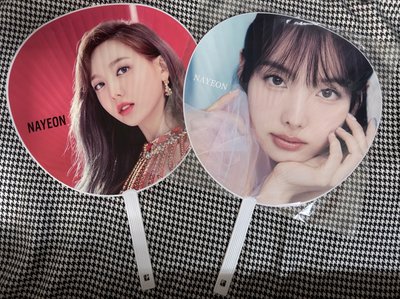 （現貨 兩支一起出 紙箱寄出 可當日寄出）TWICE 日巡 大扇 娜璉 扇子