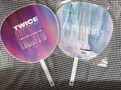 （現貨 兩支一起出 紙箱寄出 可當日寄出）TWICE 日巡 大扇 娜璉 扇子