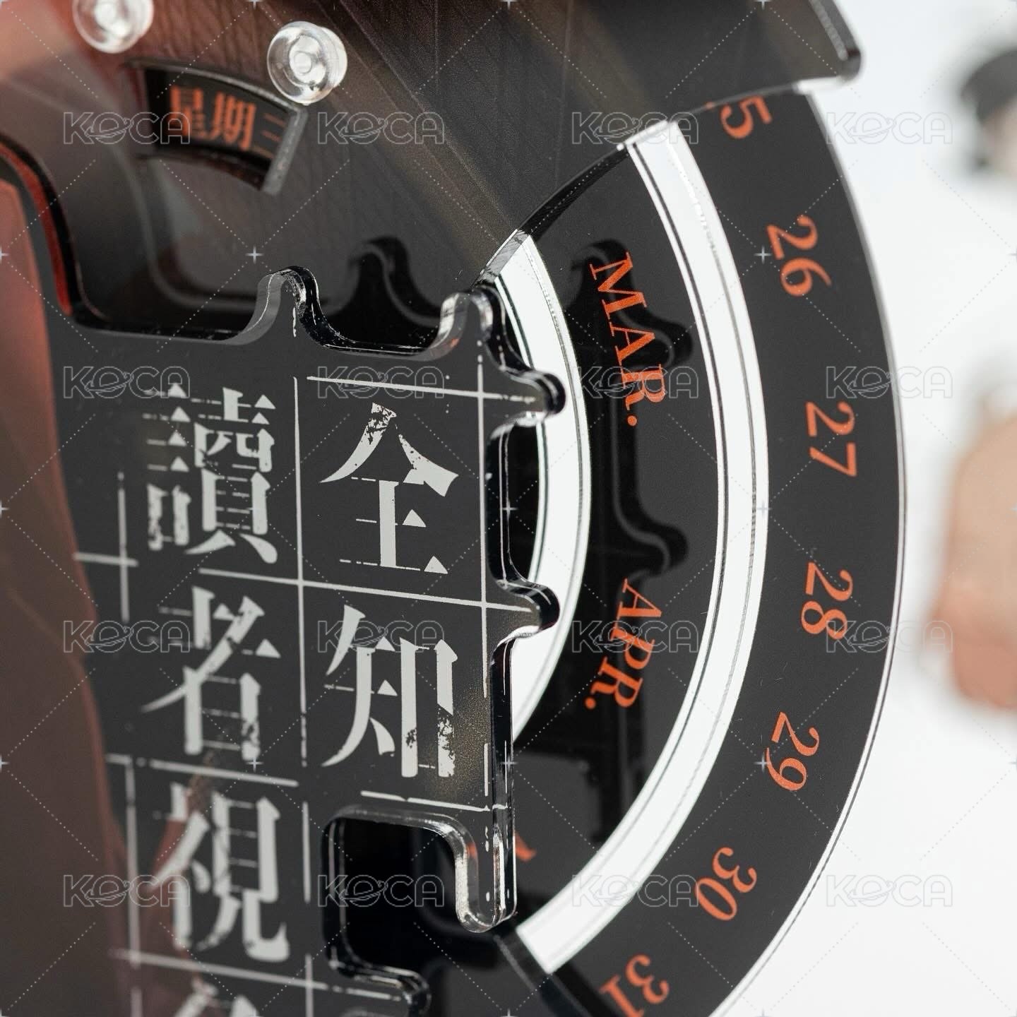 壓克力萬年曆A