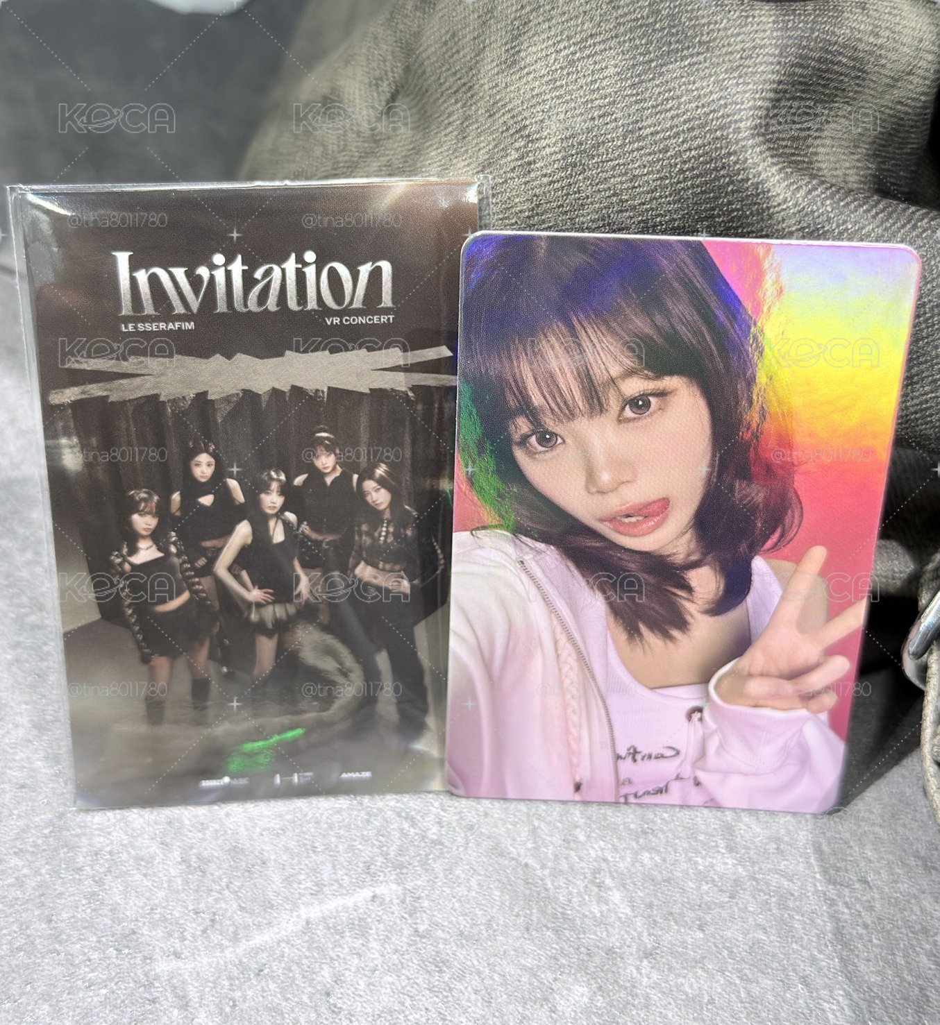 Invitation電影特典 隱藏采 閃卡
