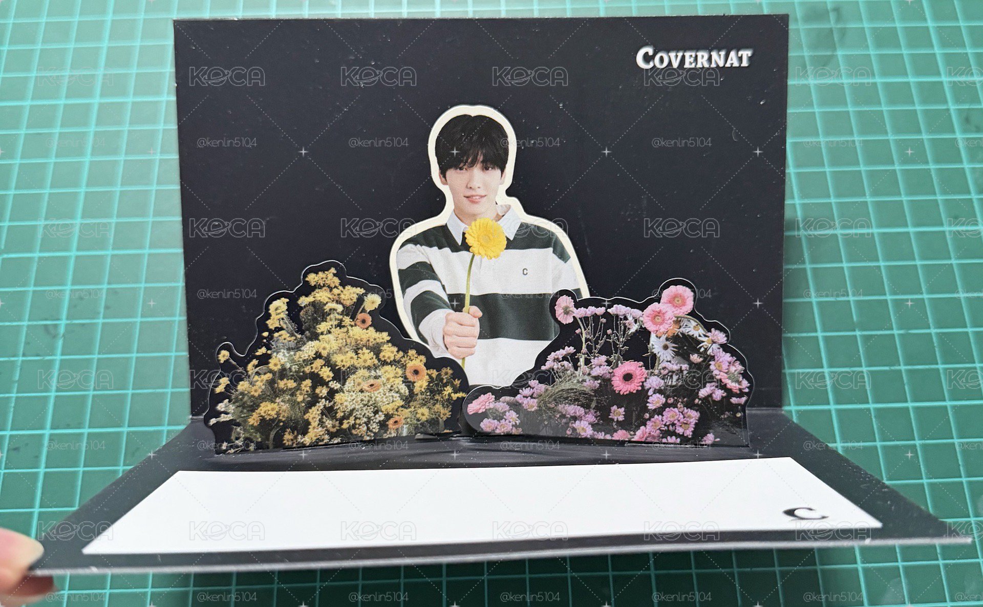 TXT SOOBIN X COVERNAT聯名 立體折頁卡片