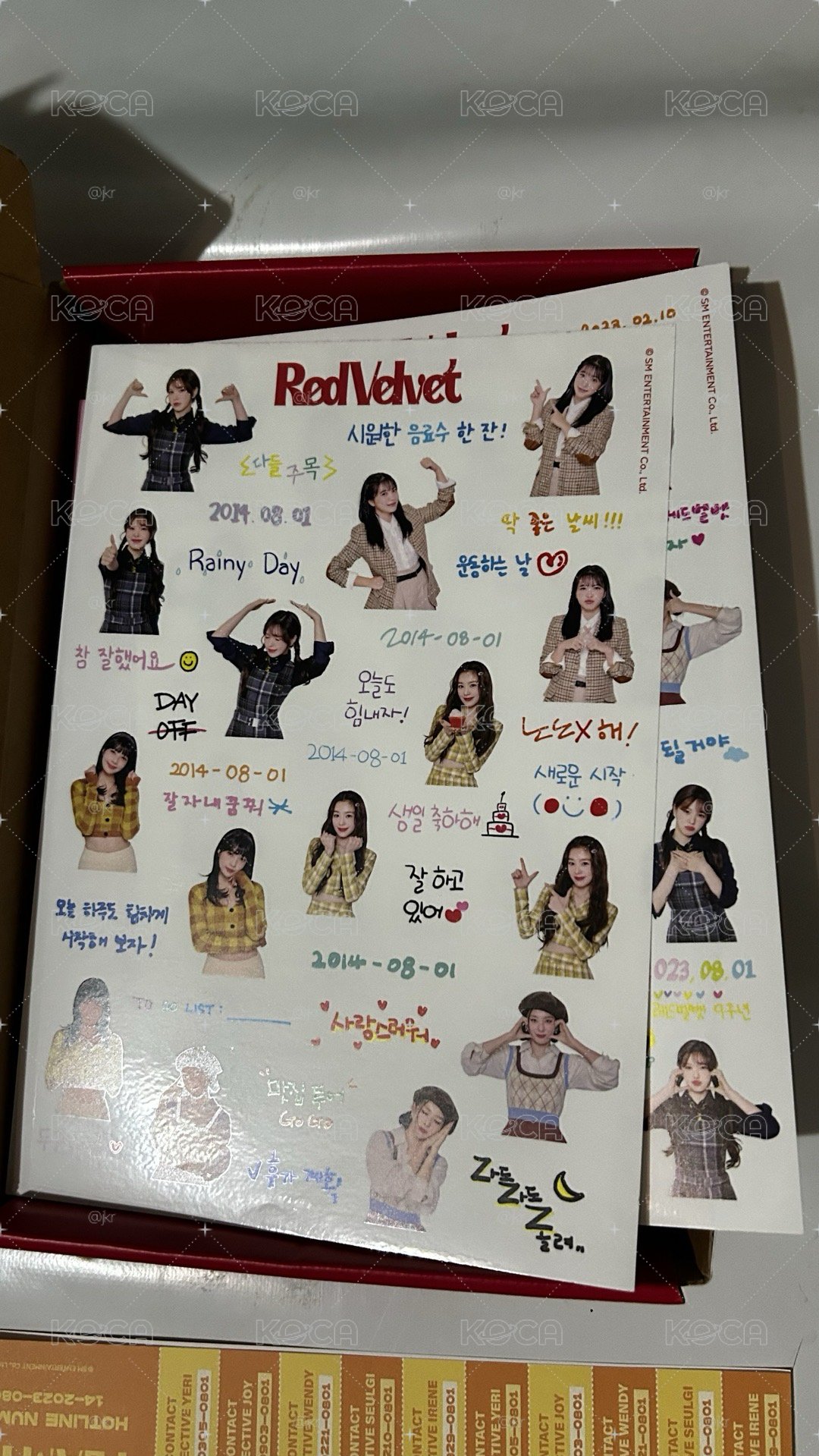  Red velvet 2023年曆