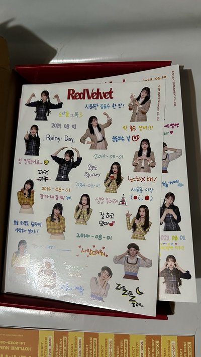 Red velvet 2023年曆