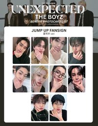 THE BOYZ The 3rd Album 'Unexpected' POP-UP STORE jp1.0 捏臉ver