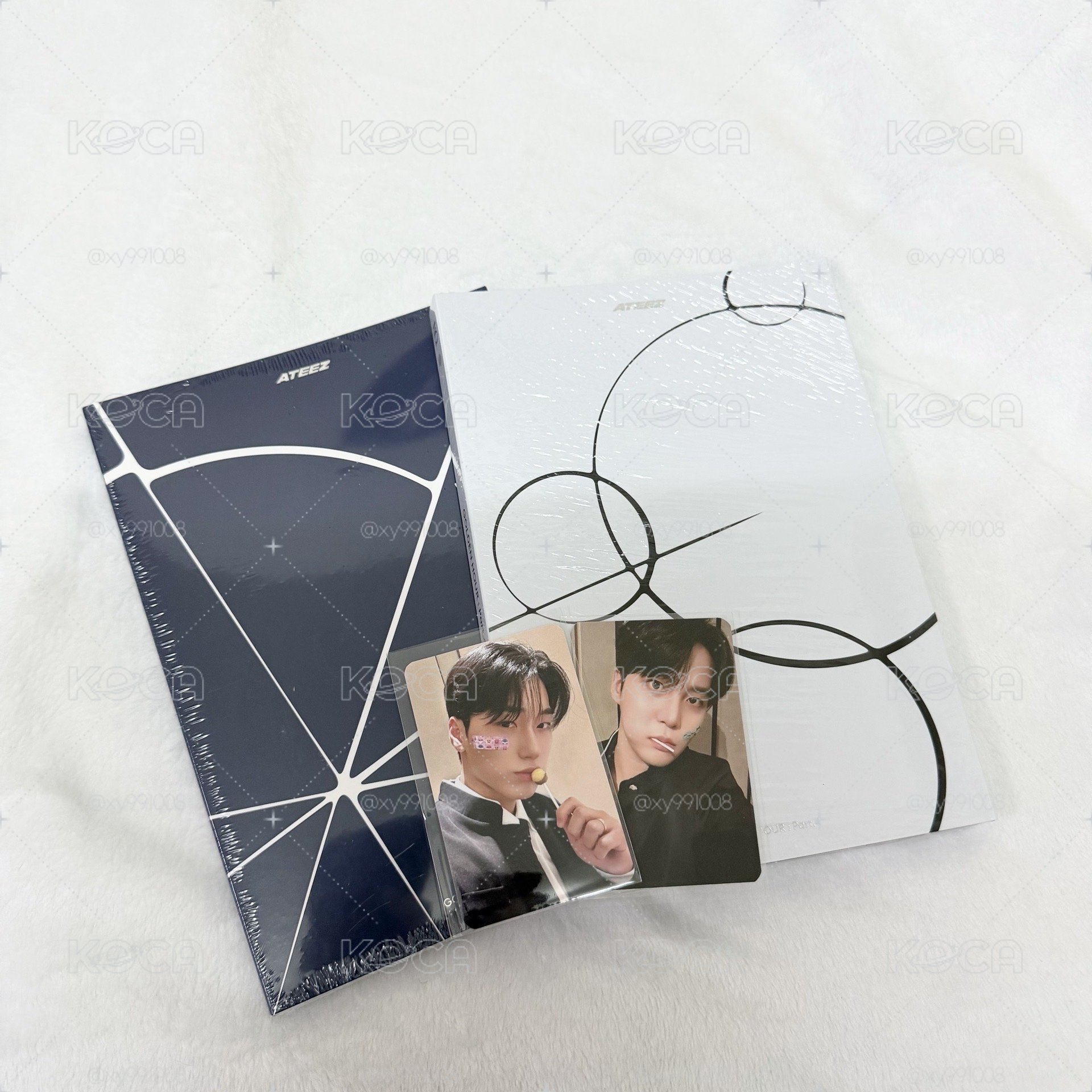 ATEEZ 崔傘鍾浩 MUSINSA幸運卡