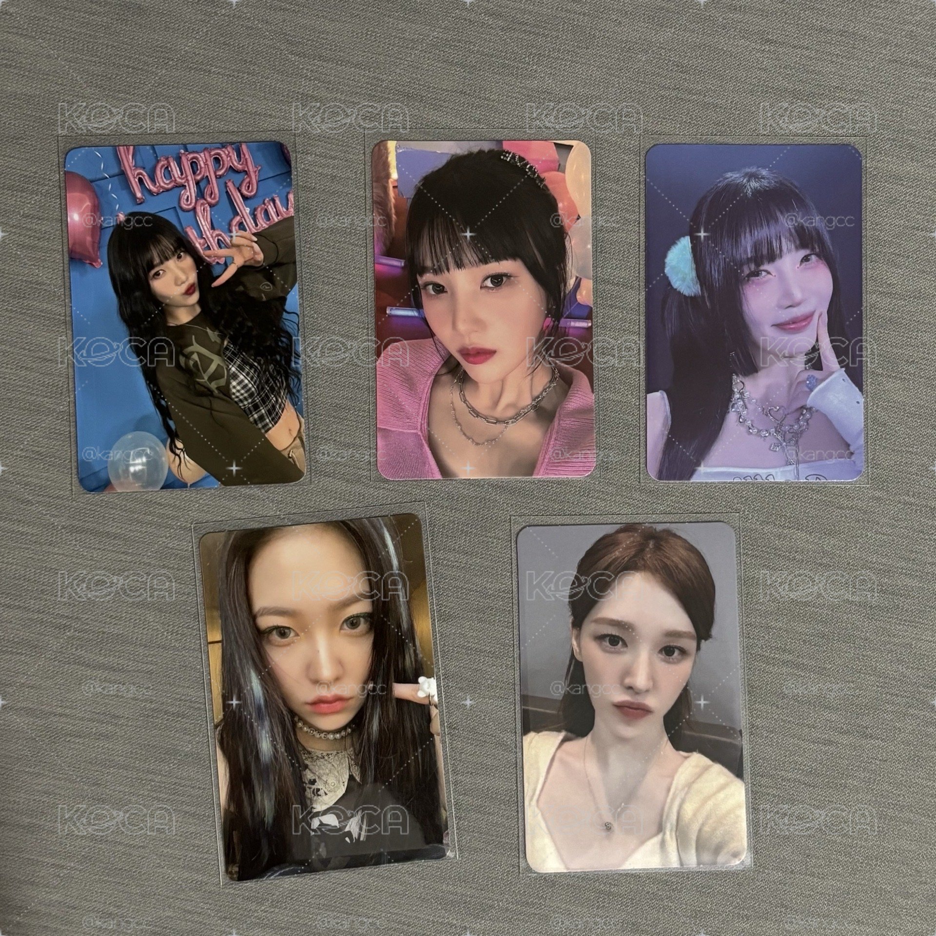 Red Velvet 特典卡/直播卡/幸運卡
