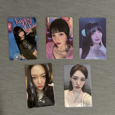 Red Velvet 特典卡/直播卡/幸運卡