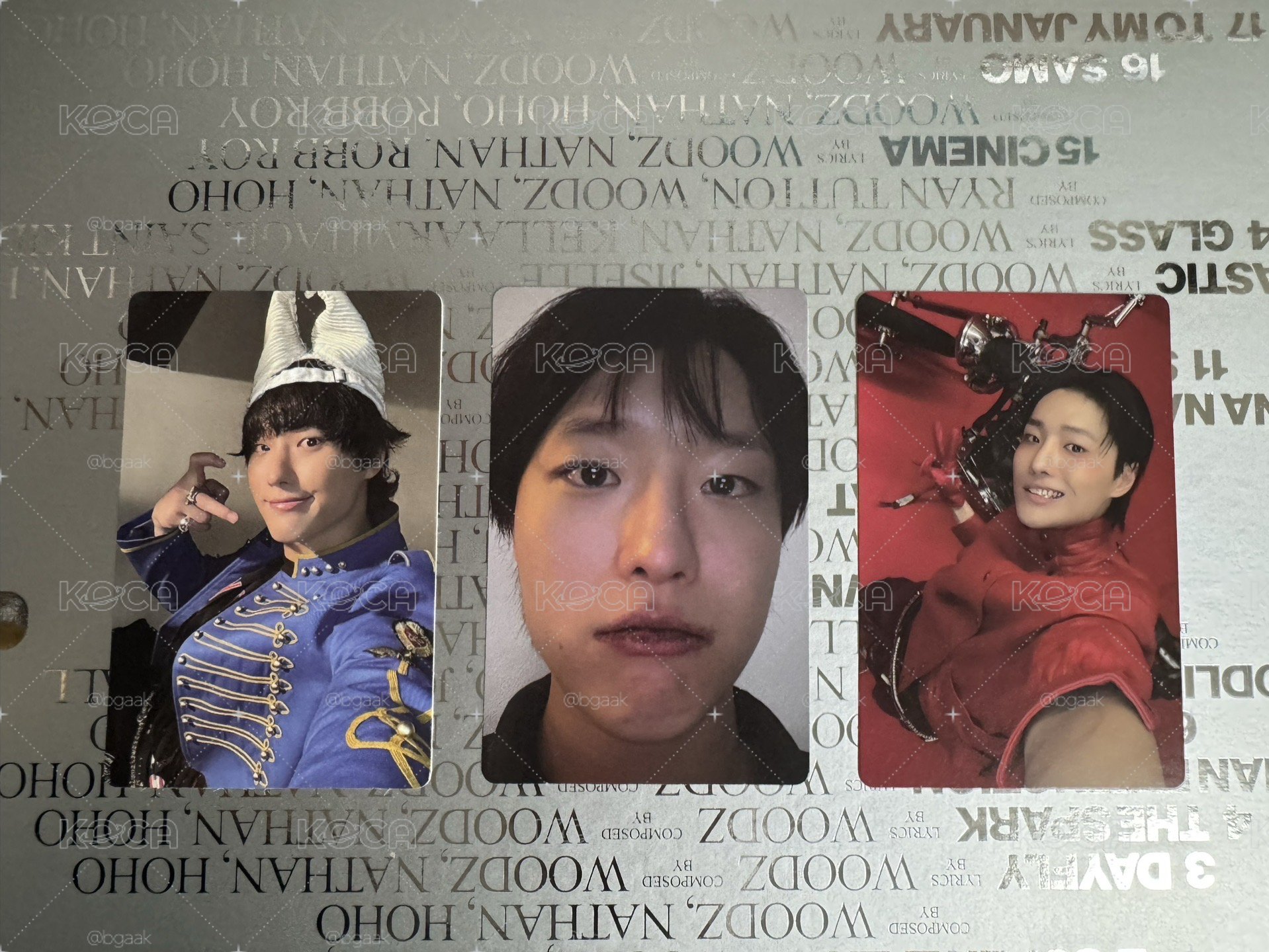 WOODZ Archive.1 main ver小卡組