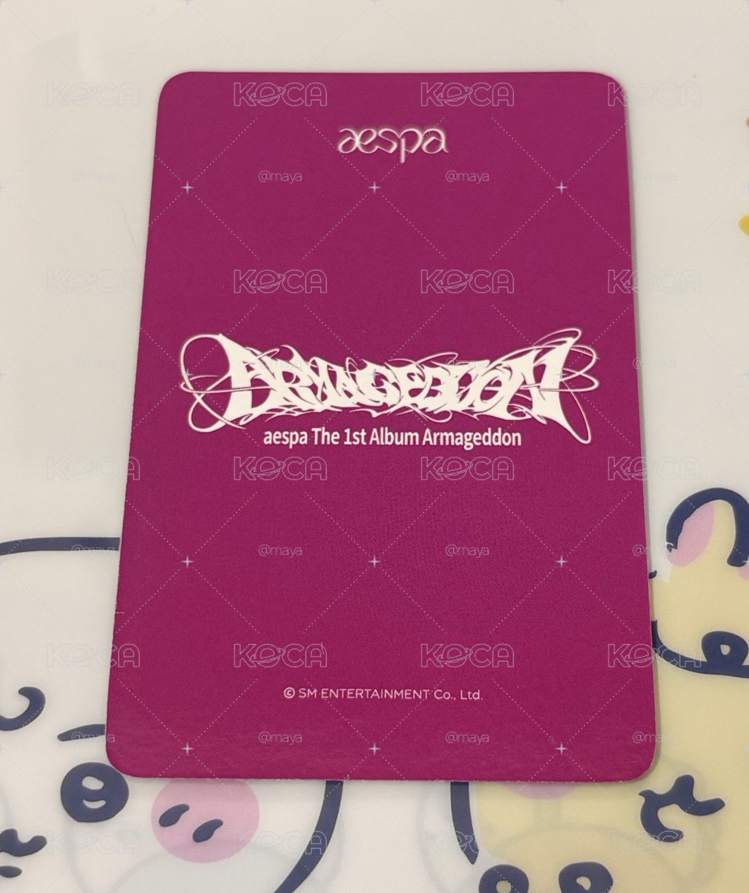 新加坡冬 金髮冬 live my life aespa winter