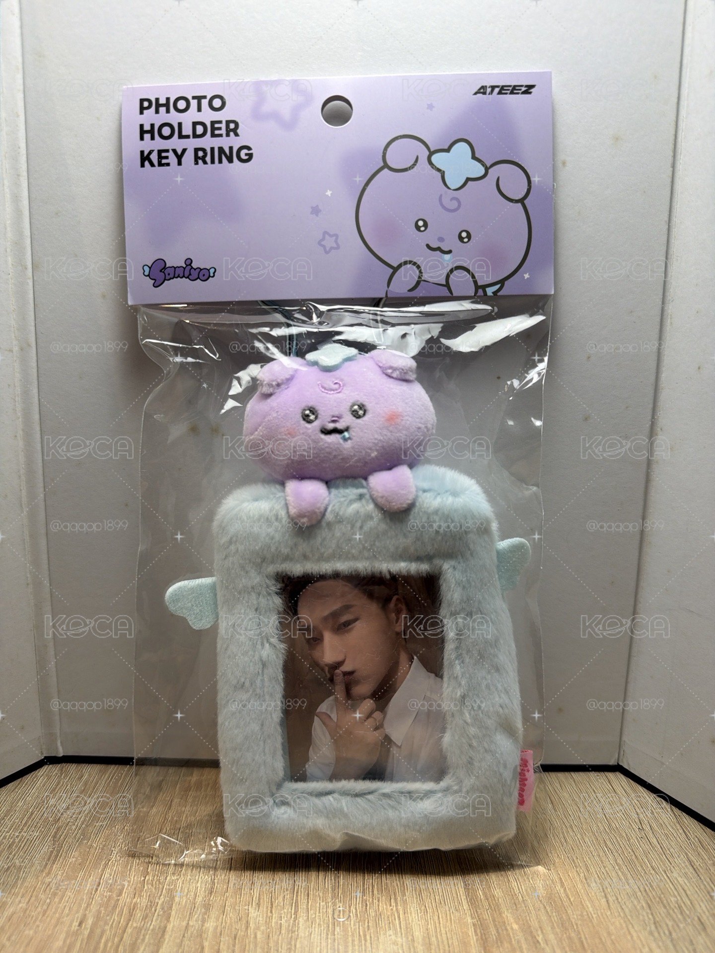 MIGHTEEZ 卡套 (組) PHOTO CARD HOLDER PLUSH KEYRING