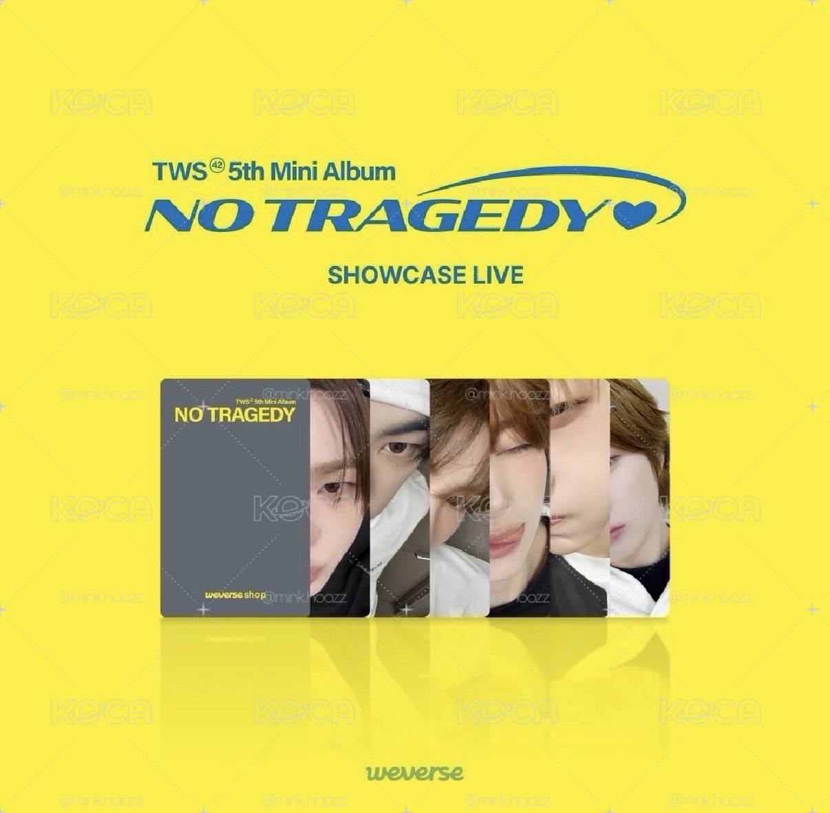 迷五vws comeback showcase小卡拆售