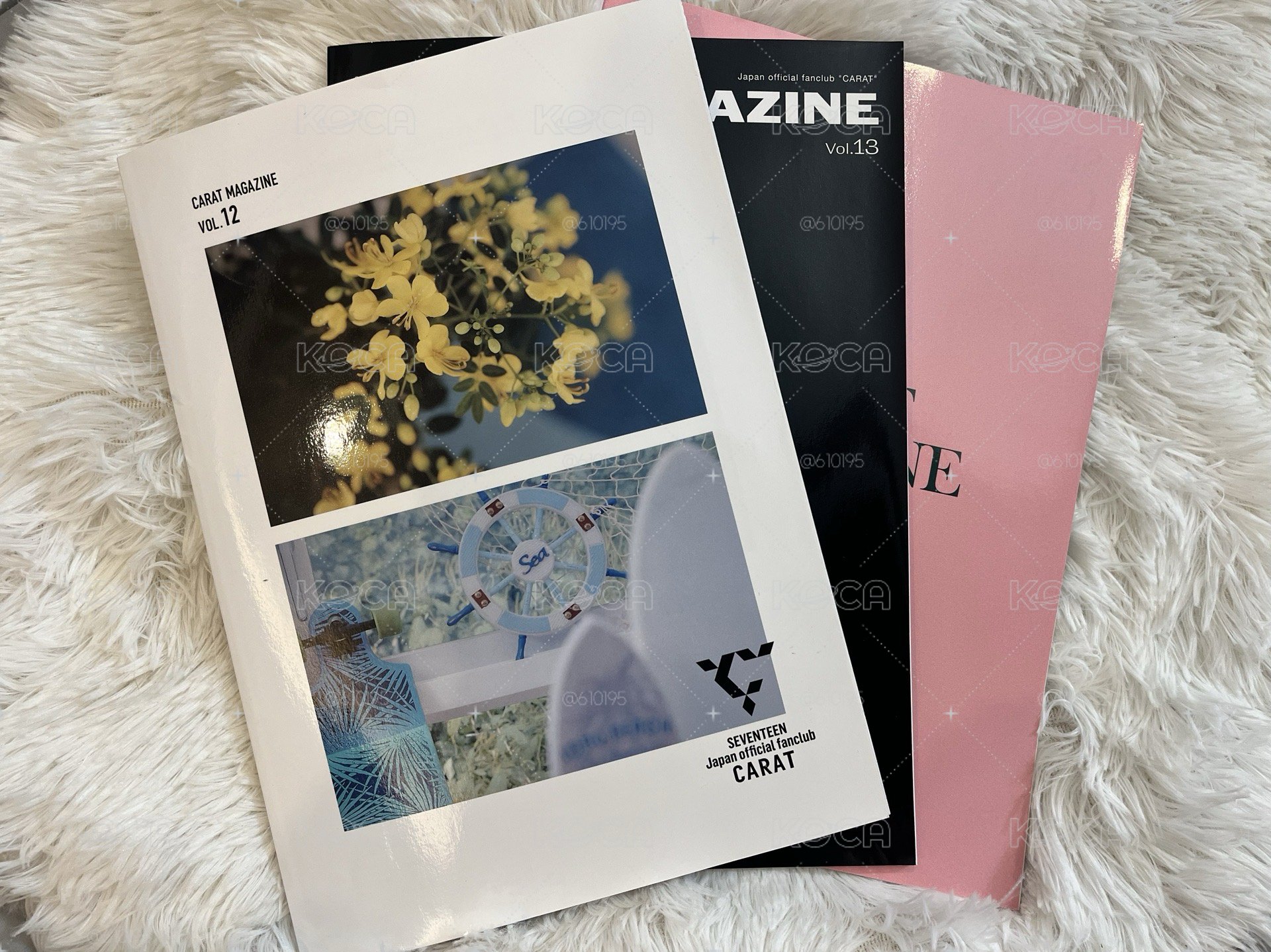 日本會員 carat magazine vol.12、13、14