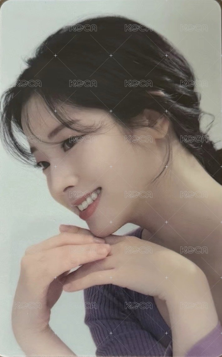 TWICE X Apieu JYP JAPAN Apieu 代言卡 代言卡  背面