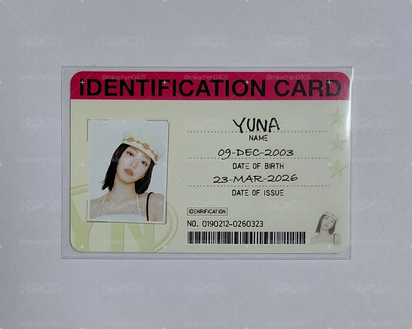 冰淇淋 ID卡