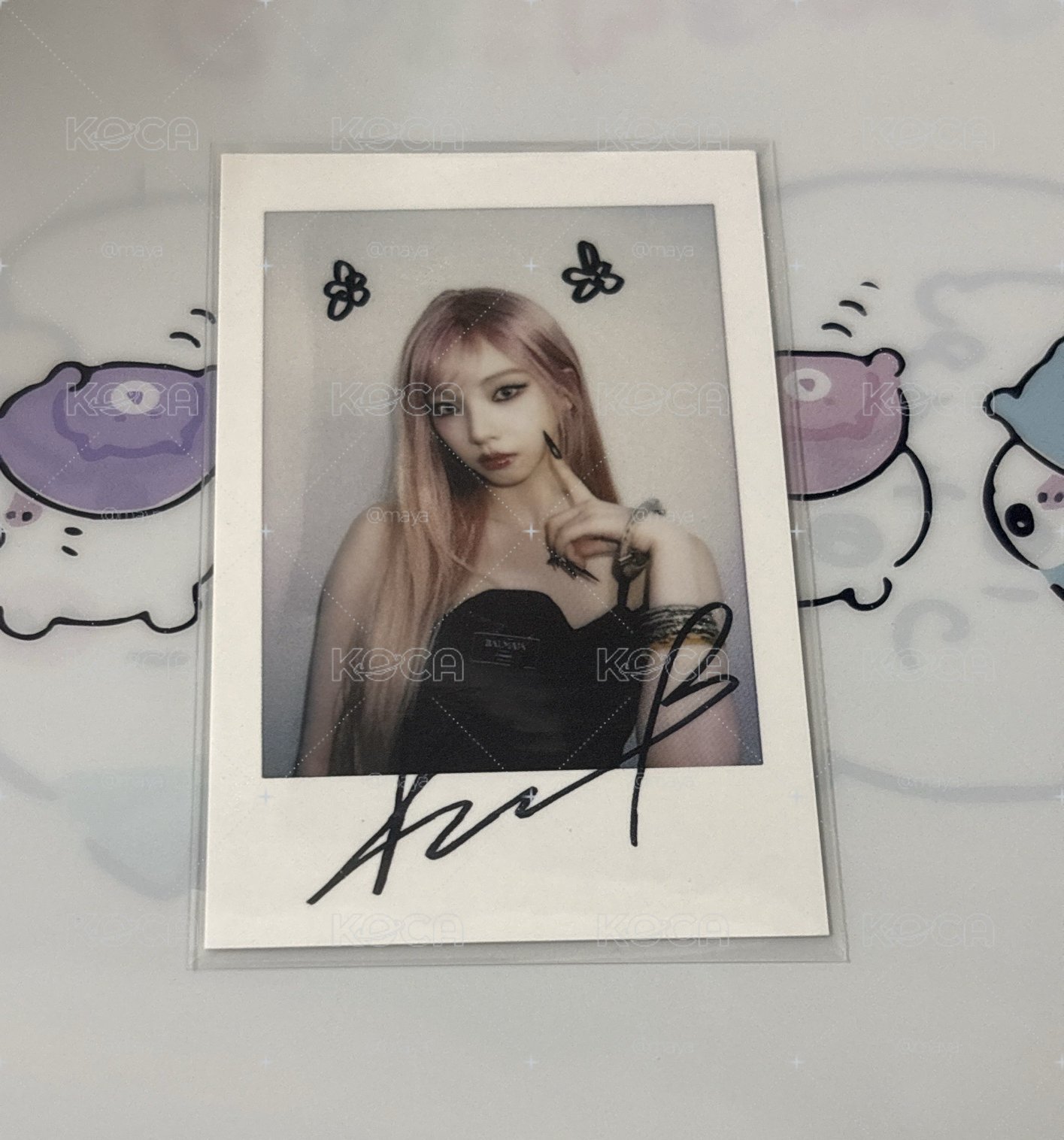 雜誌柚 粉髮柚 拍立得柚