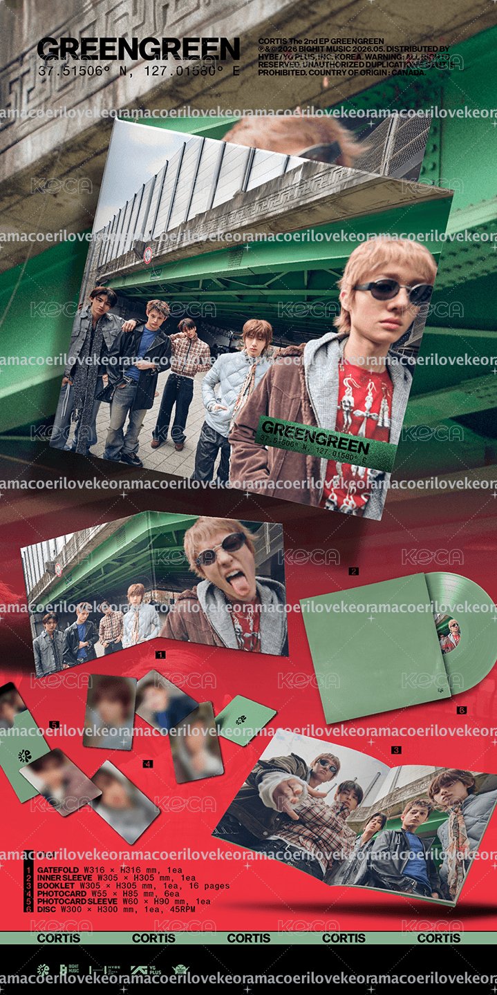 🍓Cortis 迷二 黑膠 骰子專 官方顯示準備出貨