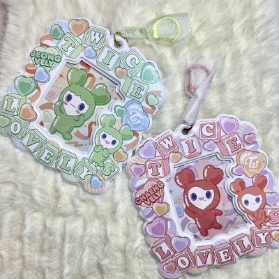 ❤️TWICE lovely卡套💚