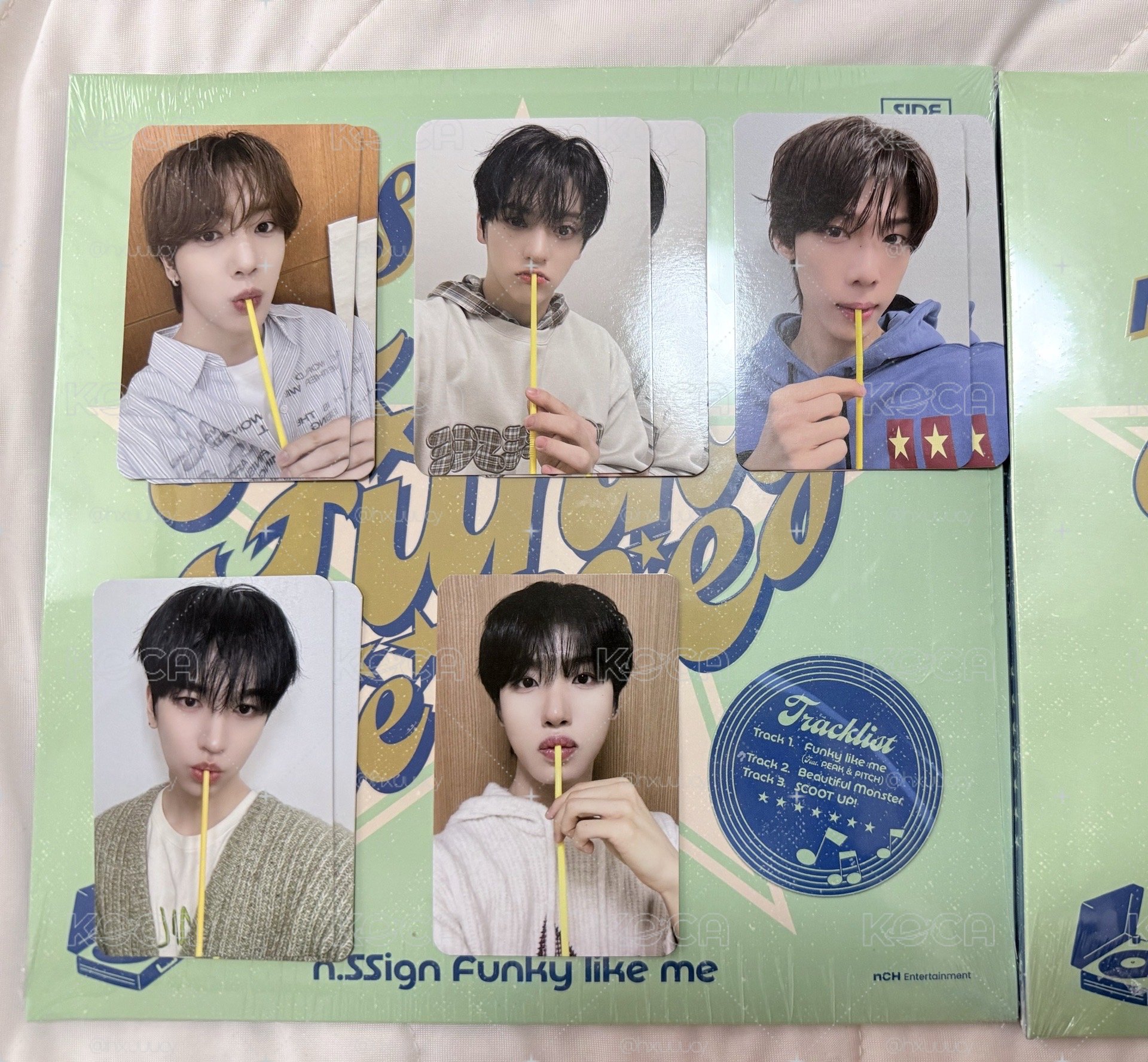 n.SSign 吸管규 Starlike Music 簽售卡（含專）