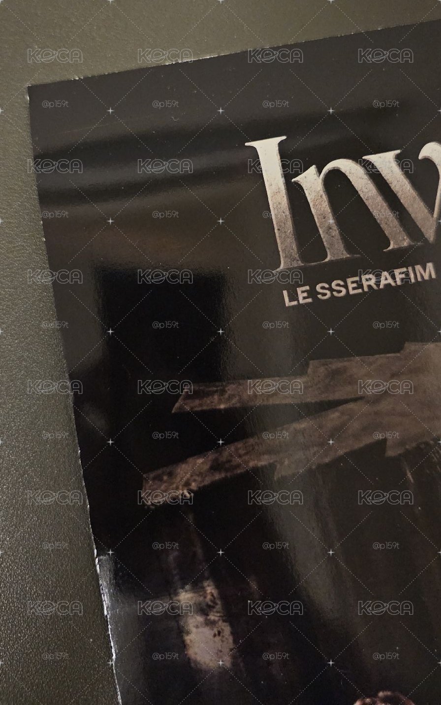 LE SSERAFIM VR海報 有損！