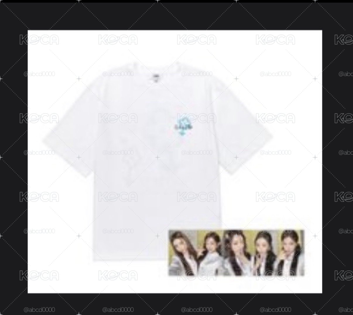 illit 2025首爾場T-shirt 全新含小卡