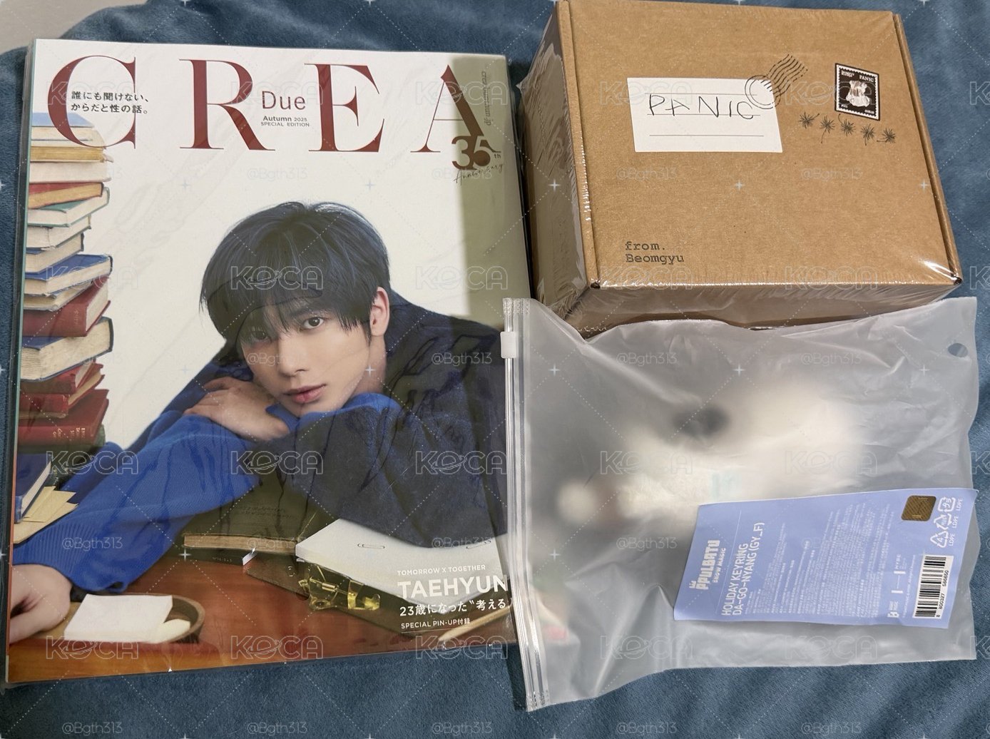 雪人松喵全新未拆+未拆雜誌+PANIC未拆