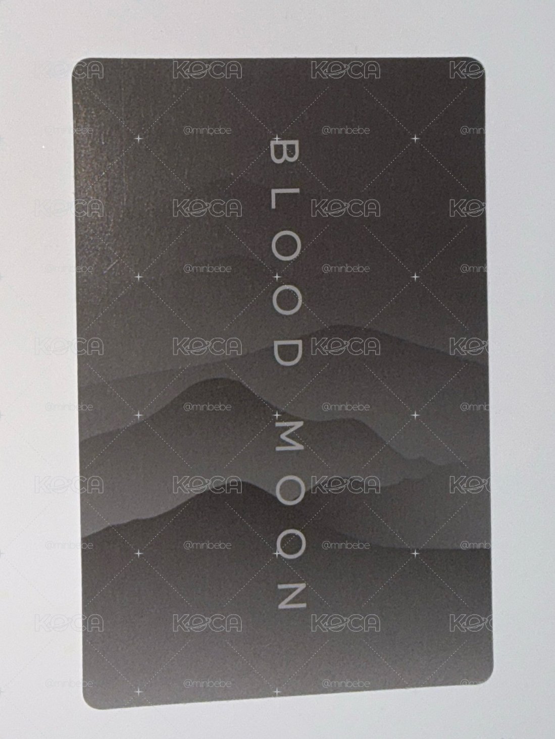 ONEUS 迷六 Blood Moon 煥雄專卡 grey ver
