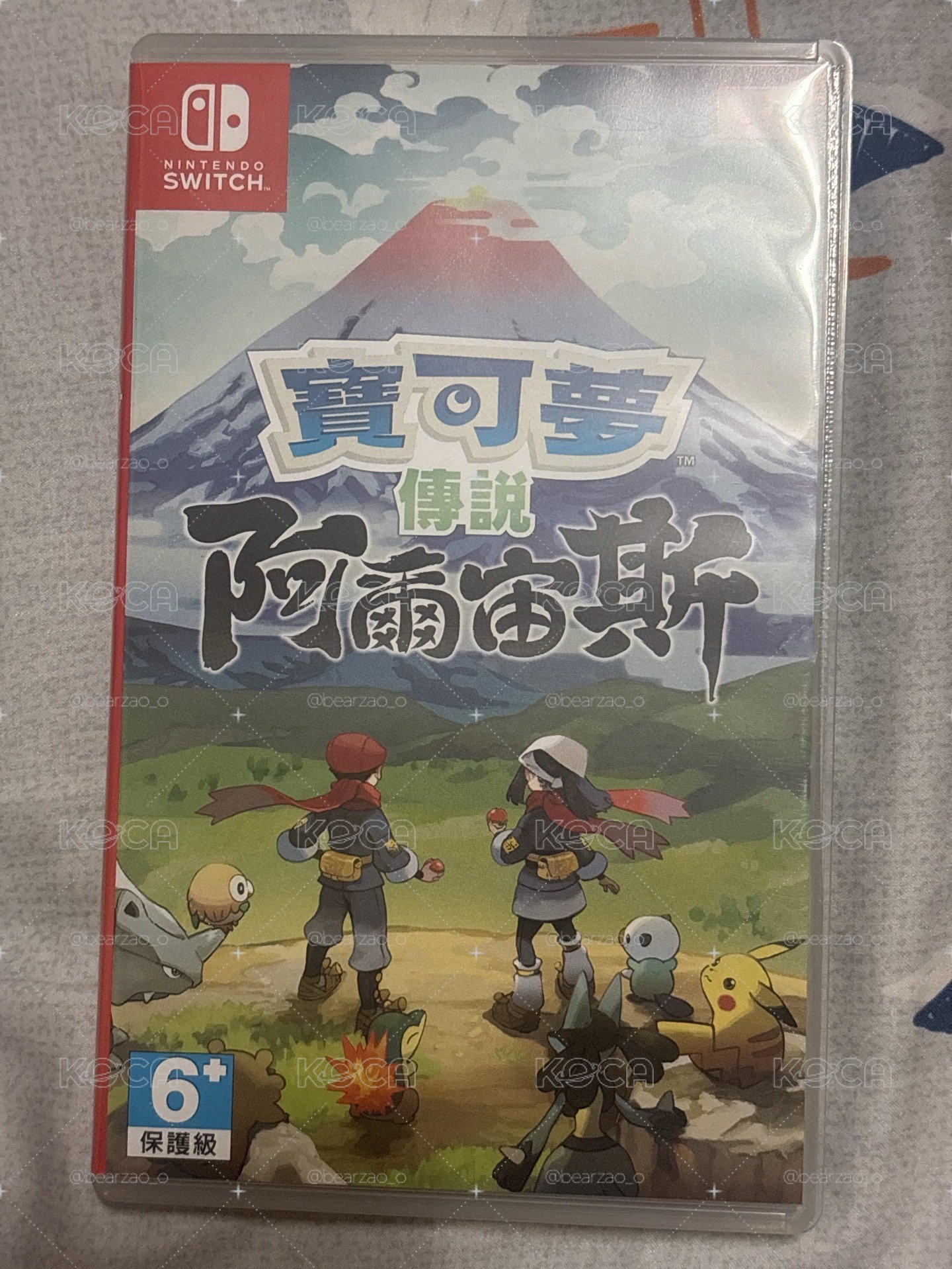 二手遊戲片 寶可夢阿爾宙斯