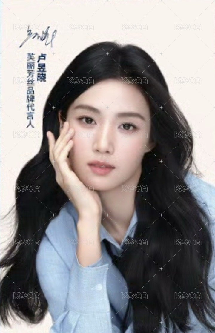 芙麗芳絲 光柵卡 代言卡  背面