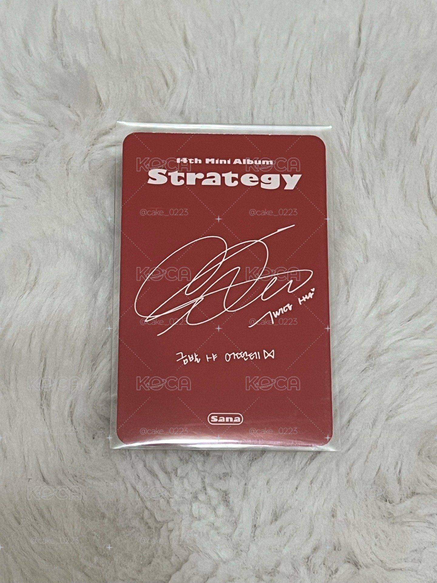 Sana Strategy 專卡