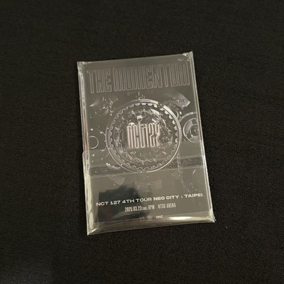 NCT127｜0323台北入場卡一套