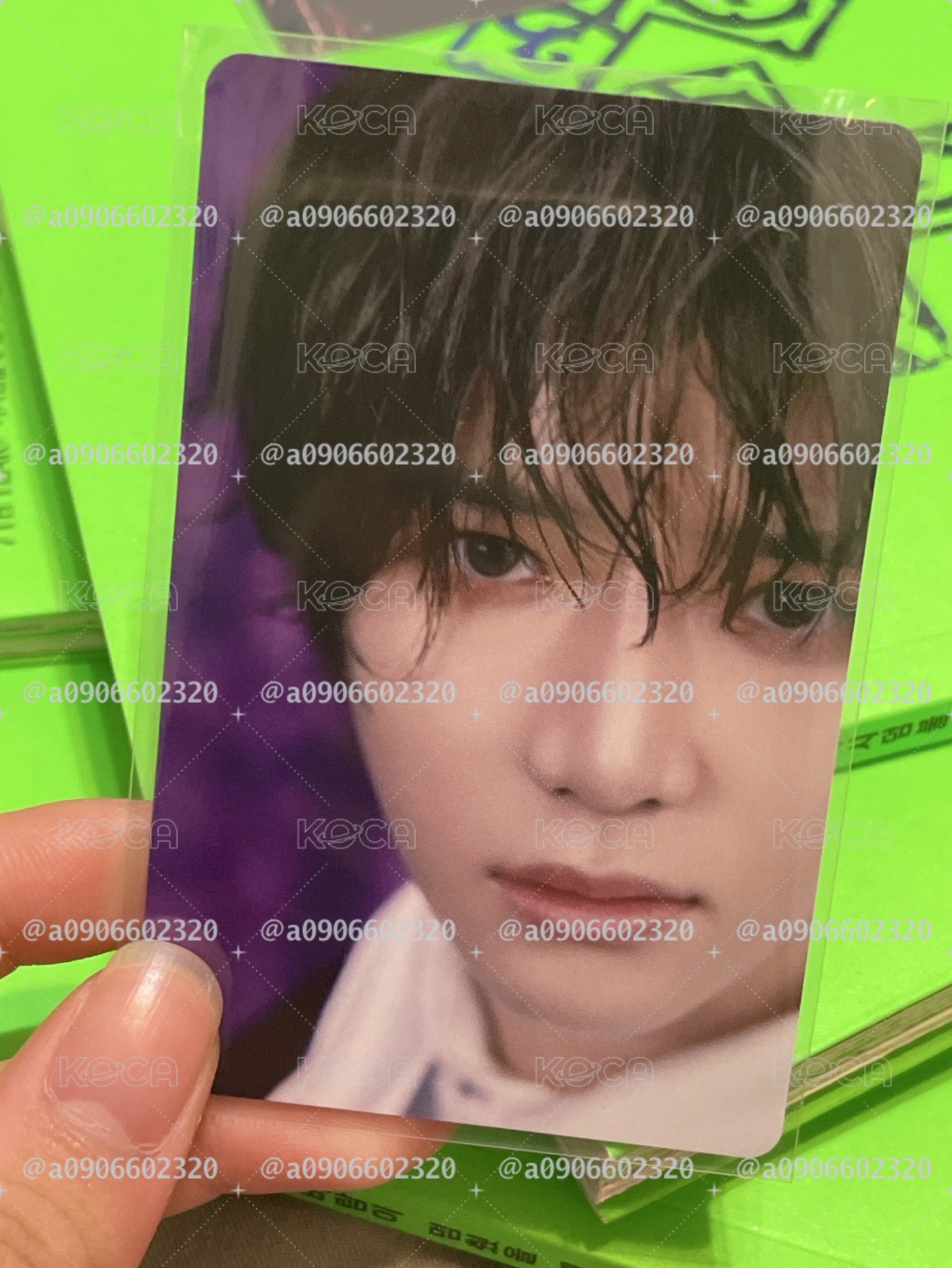 TXT 崔杋圭 迷八 日咖 單封 特典卡 
