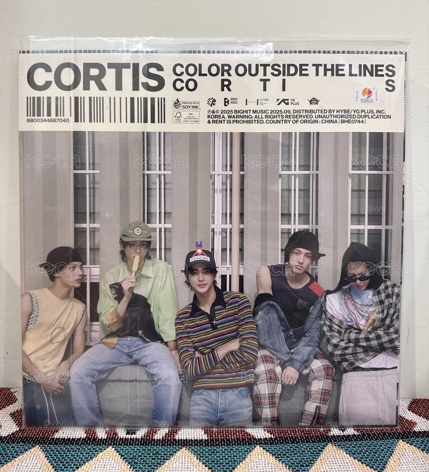 可速寄-Cortis 全新未拆迷一黑膠全專