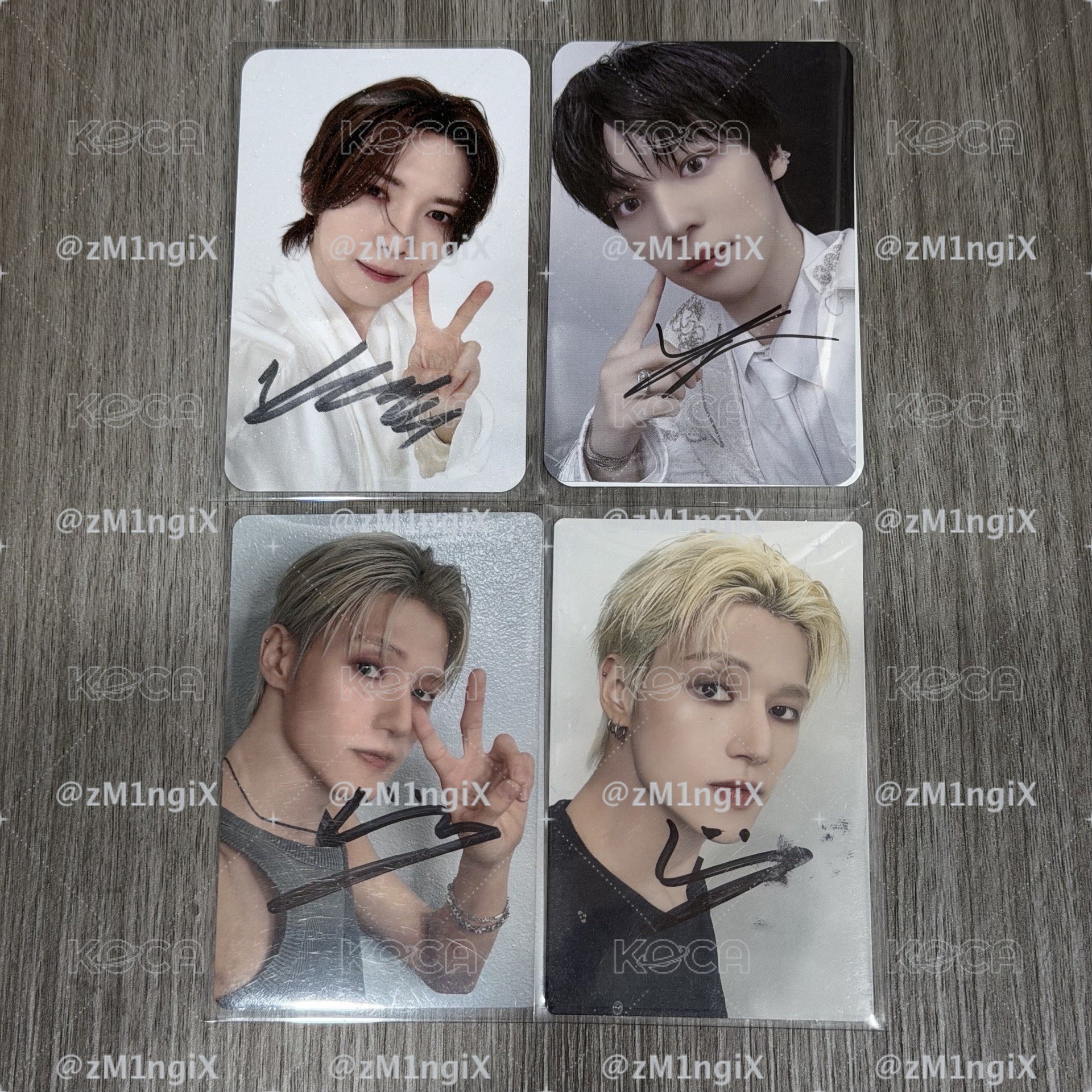 ATEEZ 親簽卡