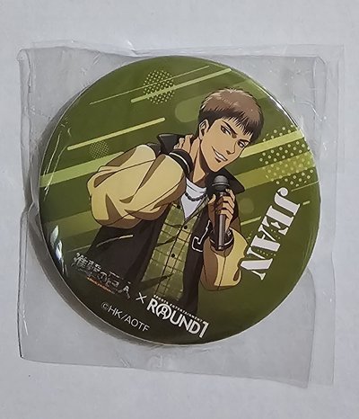 進擊的巨人 ROUND 1 轉蛋 徽章 艾爾文 約翰 莎夏