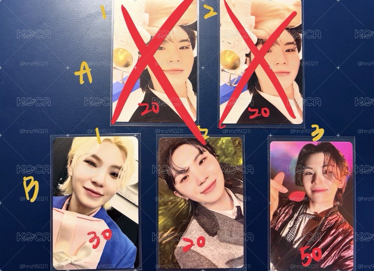seventeen 勳小盤（兩張）