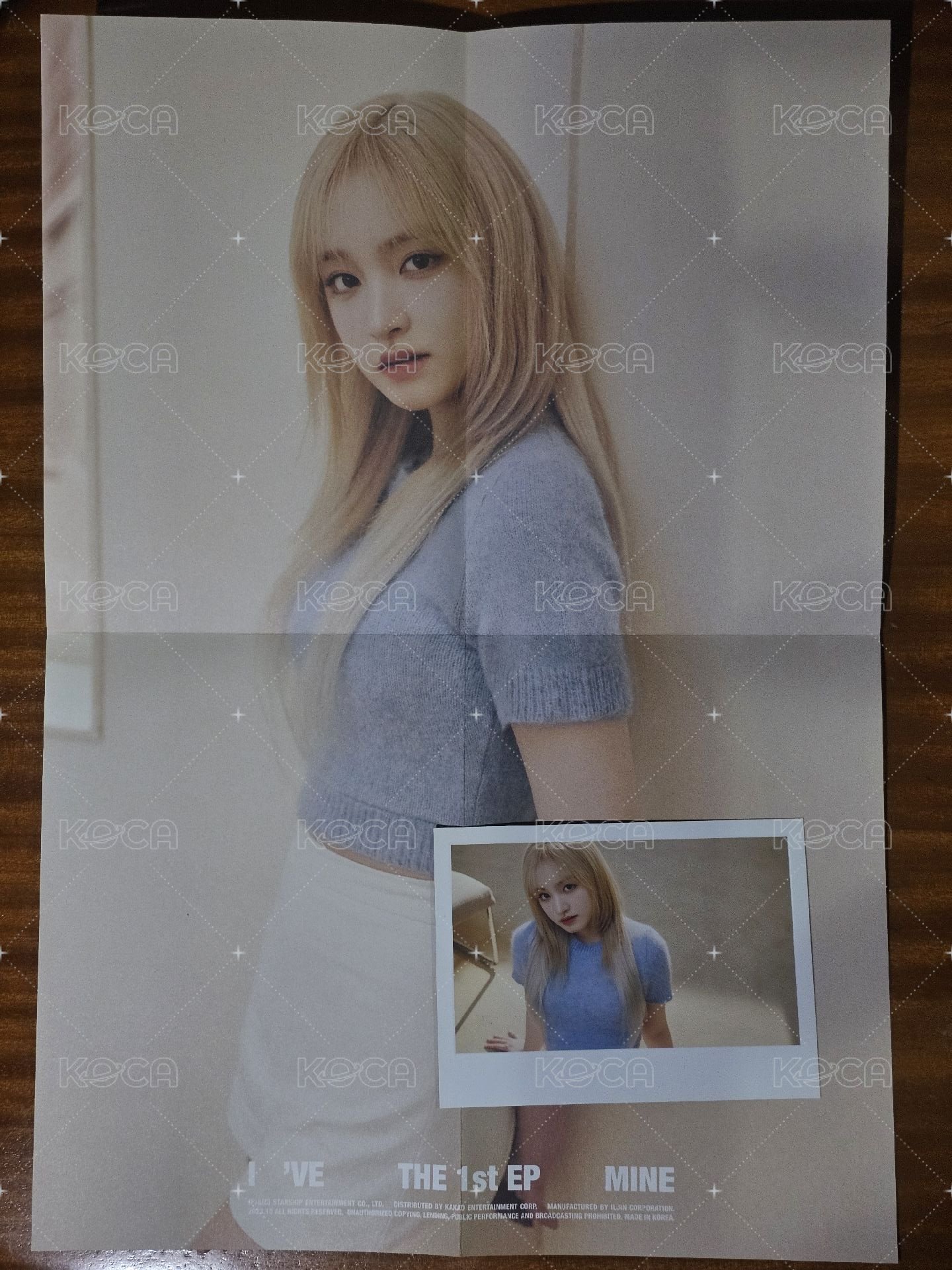 LIZ LOVED IVE海報+拍立得
