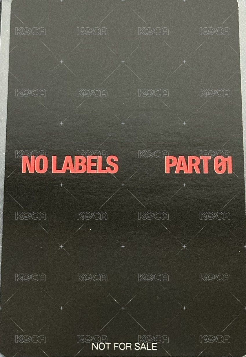 NO LABELS hmv 特典卡  背面