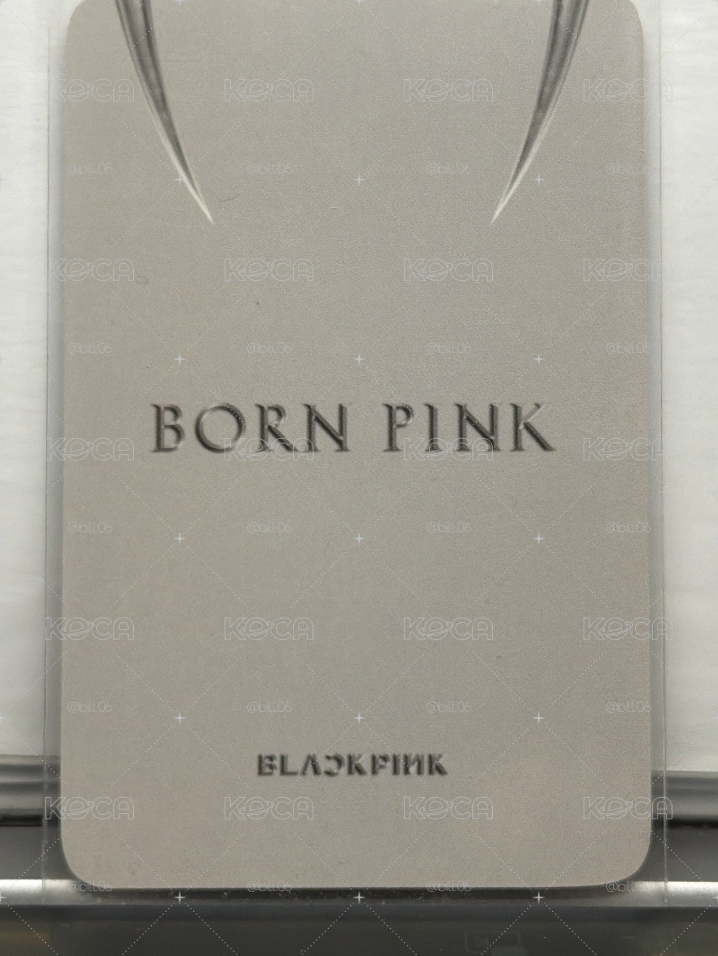 BORN PINK k4 團封 特典卡 