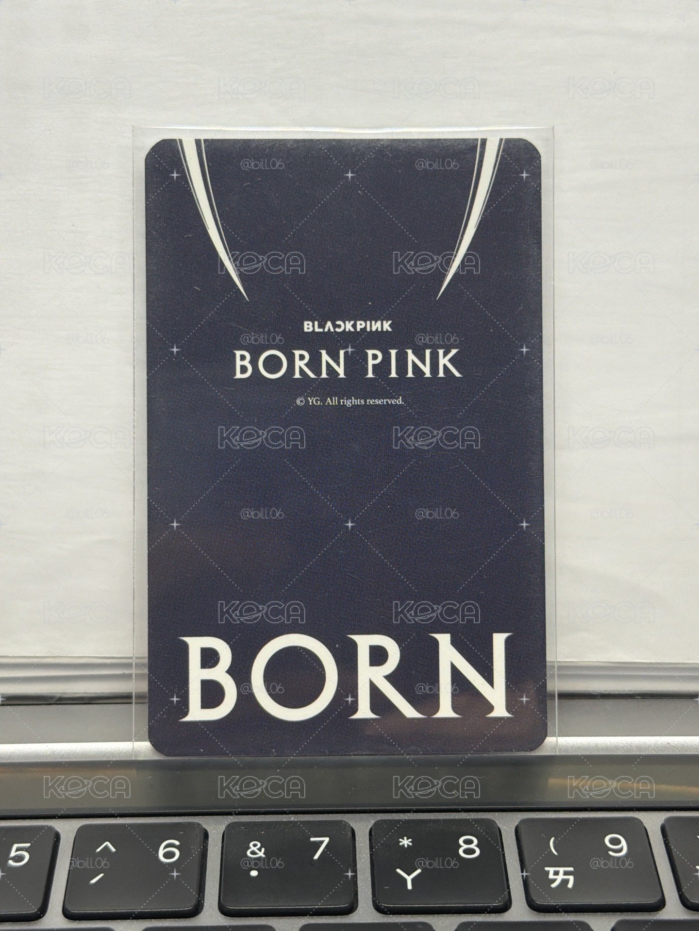 BORN PINK 周邊卡 鐵盒小卡