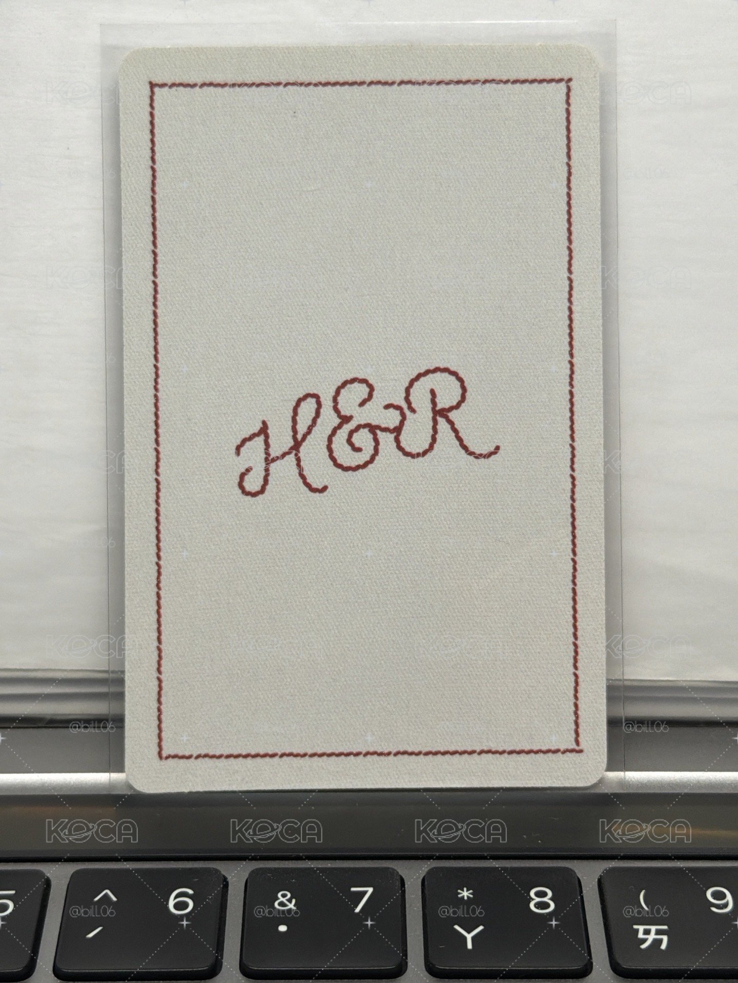 H&R 年曆卡 ROSÉ