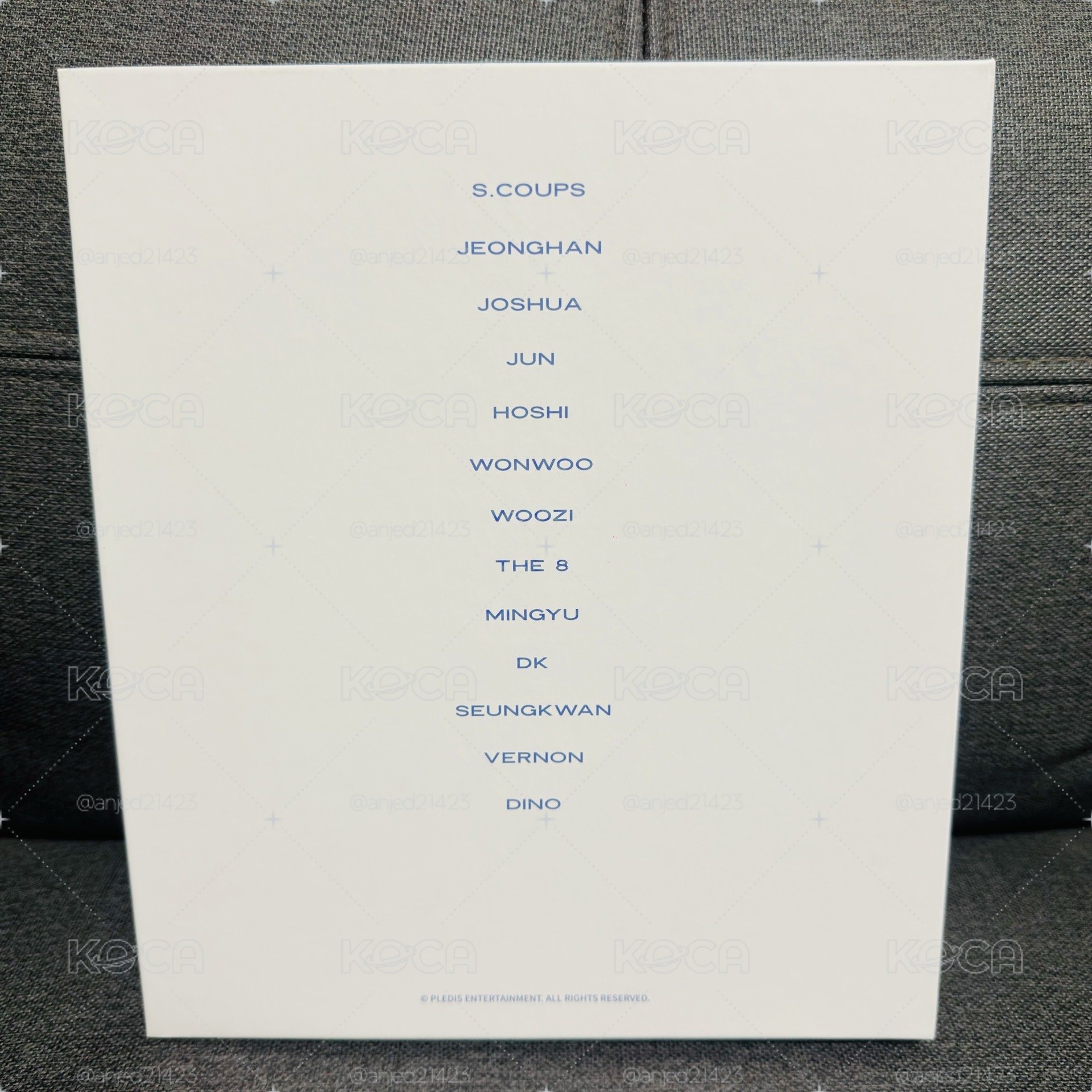 SEVENTEEN 2021克拉島四格卡冊