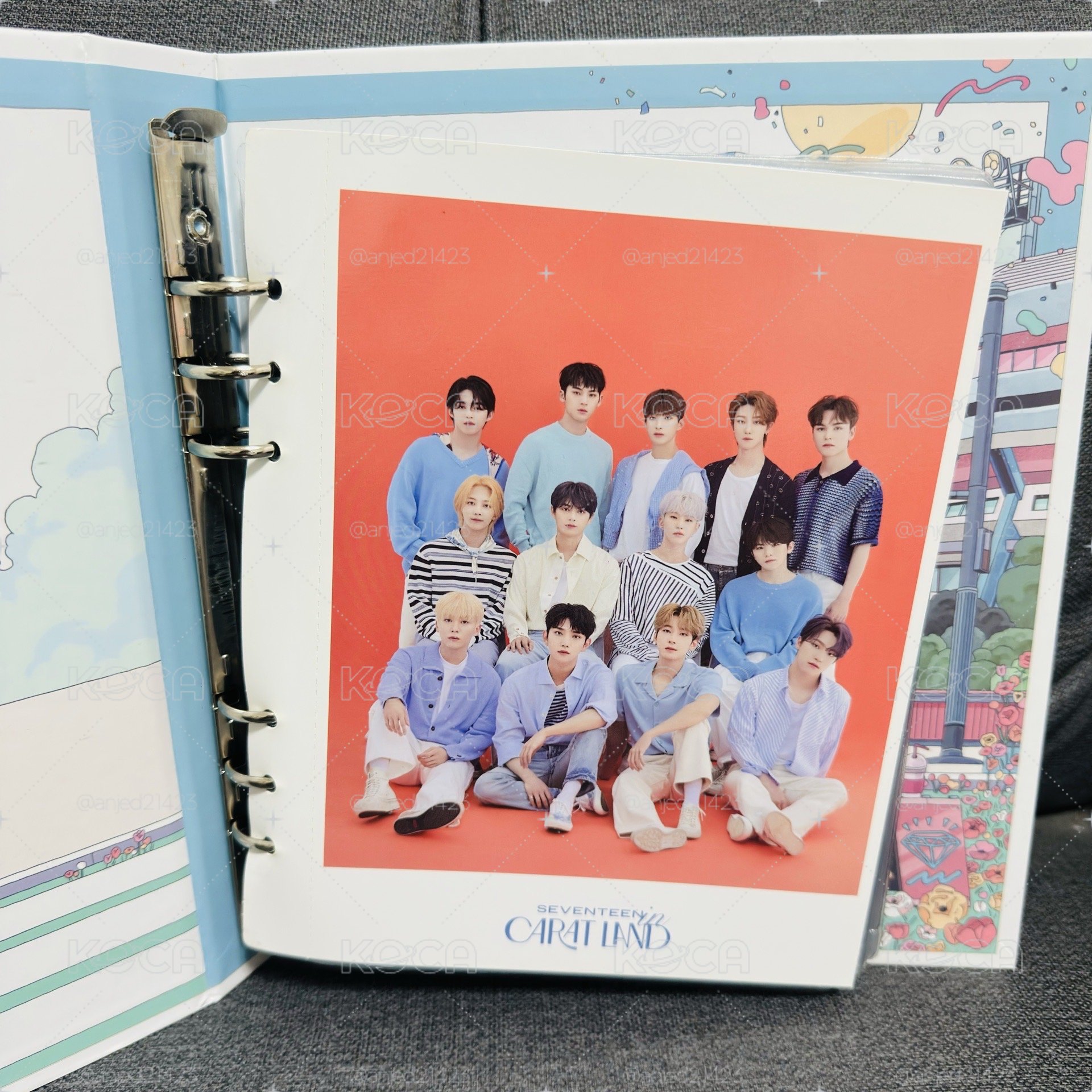 SEVENTEEN 2021克拉島四格卡冊