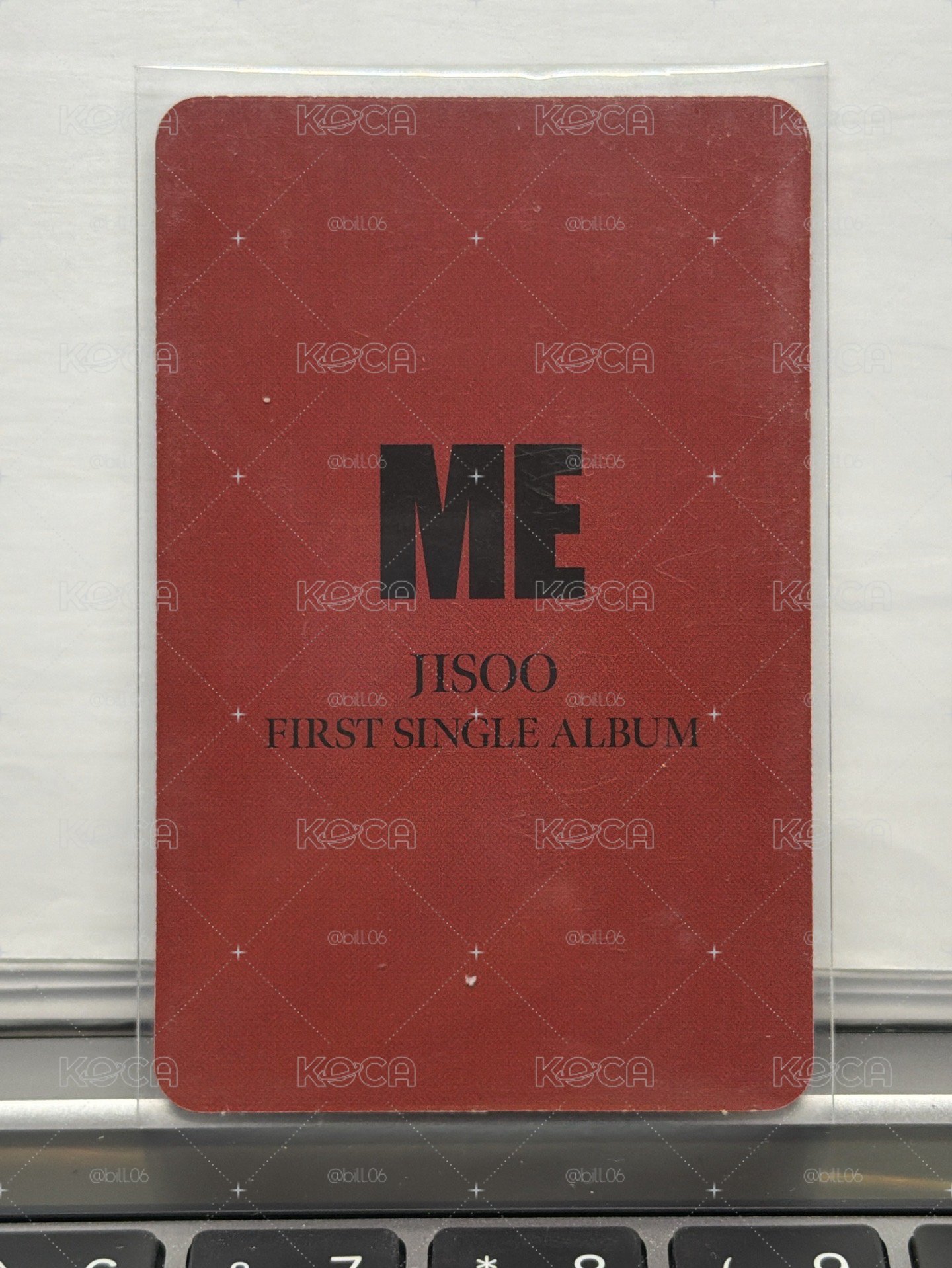 JISOO ME k4 yes24 特典卡 