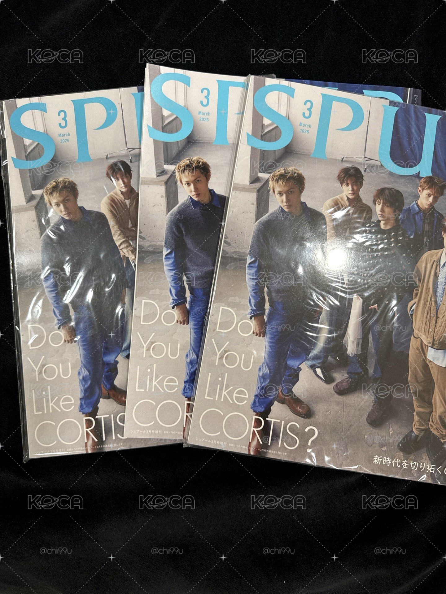 Spur 3月號 CORTIS團封