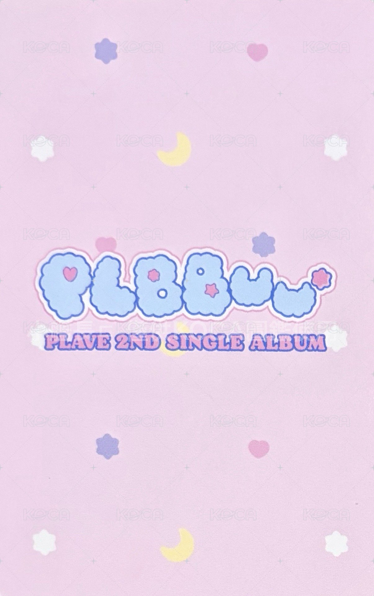 BBUU! oy 預售 特典卡  背面