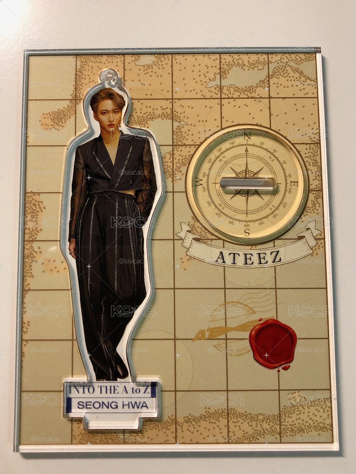 朴星化 崔傘 崔鍾浩 Into the A to Z 立牌 