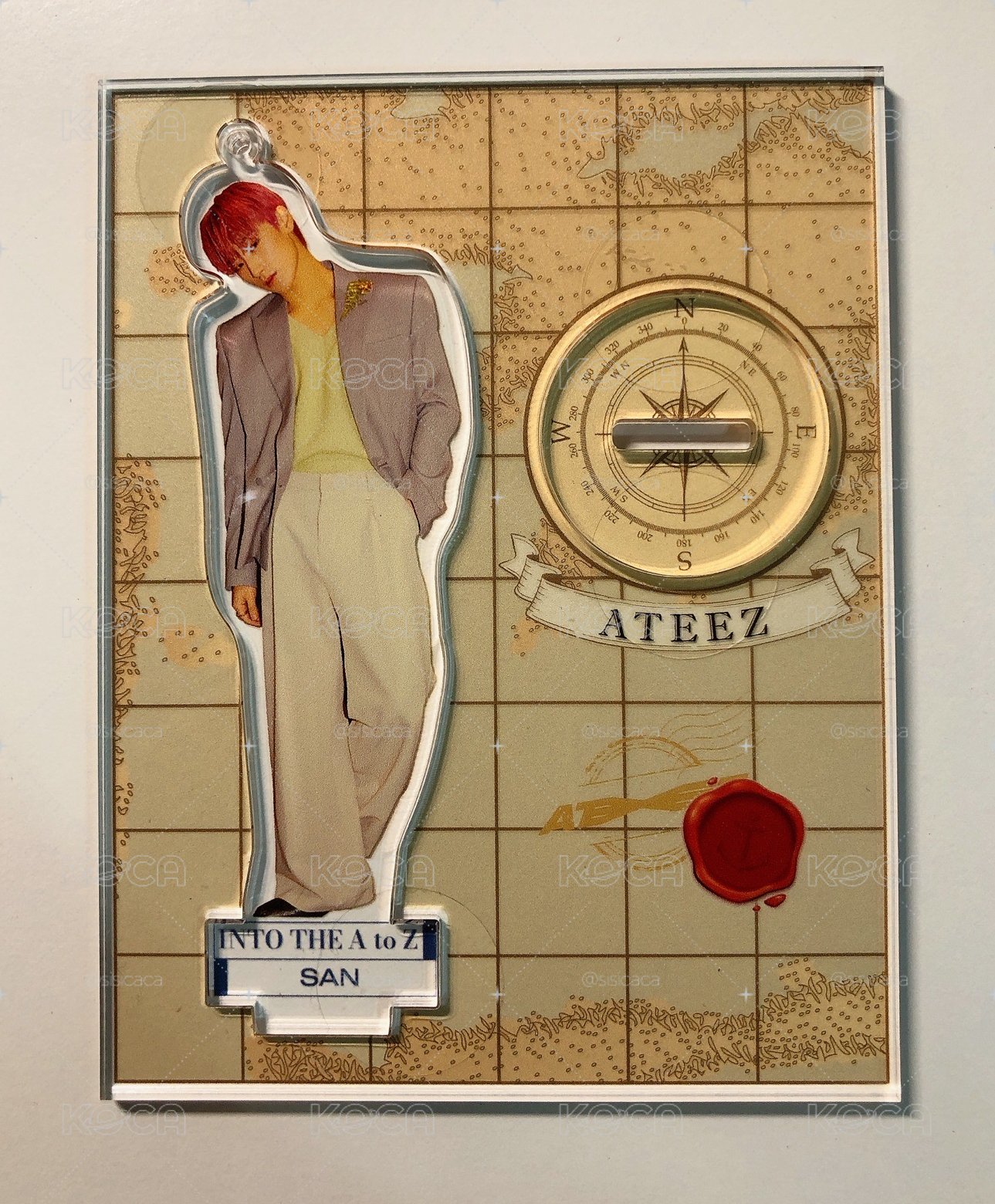 朴星化 崔傘 崔鍾浩 Into the A to Z 立牌 