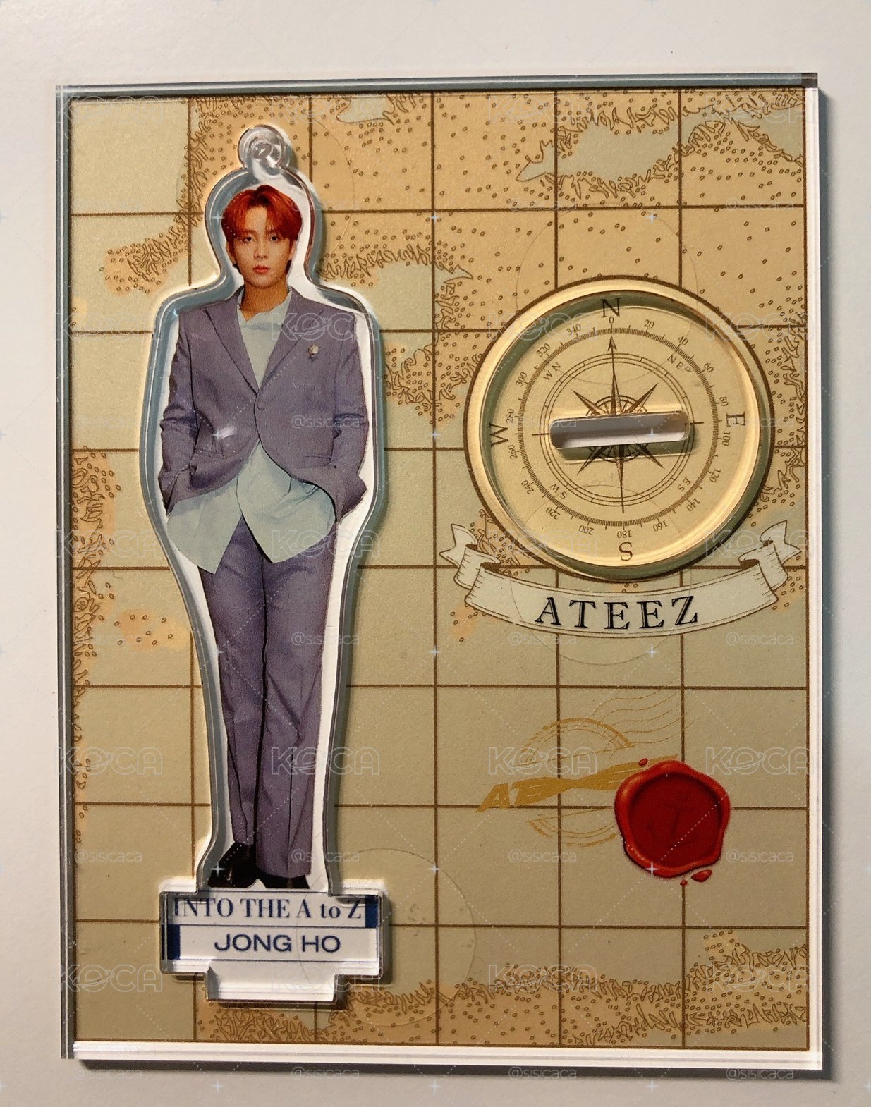 朴星化 崔傘 崔鍾浩 Into the A to Z 立牌 