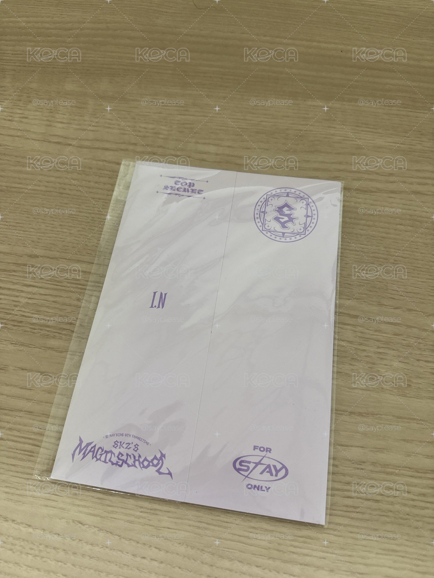 入學信封set I.N