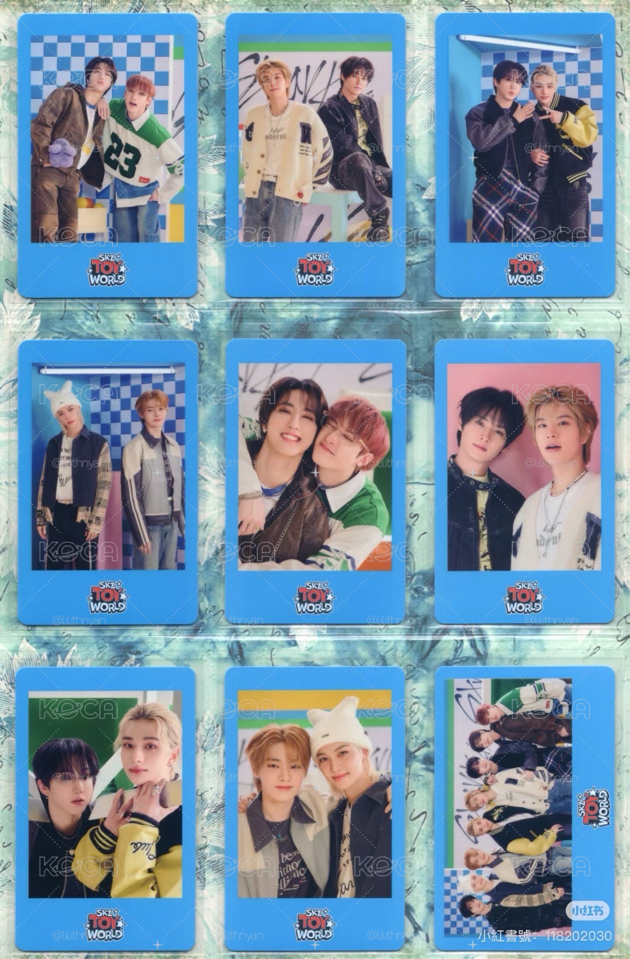 免包手 stray kids 日週 玩具世界 拍立得 套卡 A版單人 B版 雙人卡
